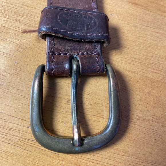 Vintage Leather Belt - Picture 3 of 9
